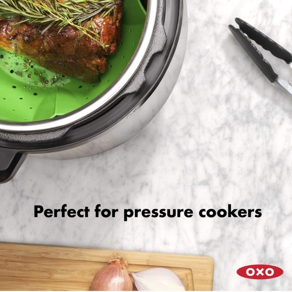 Bundle of 3 OXO SoftWorks Silicone Steamers - green - Picture 10 of 12